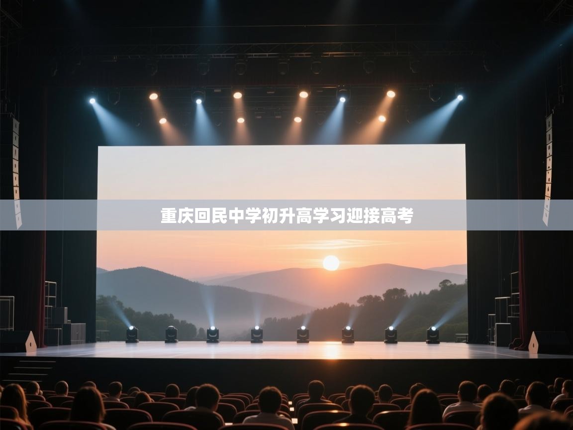 重庆回民中学初升高学习迎接高考  第1张
